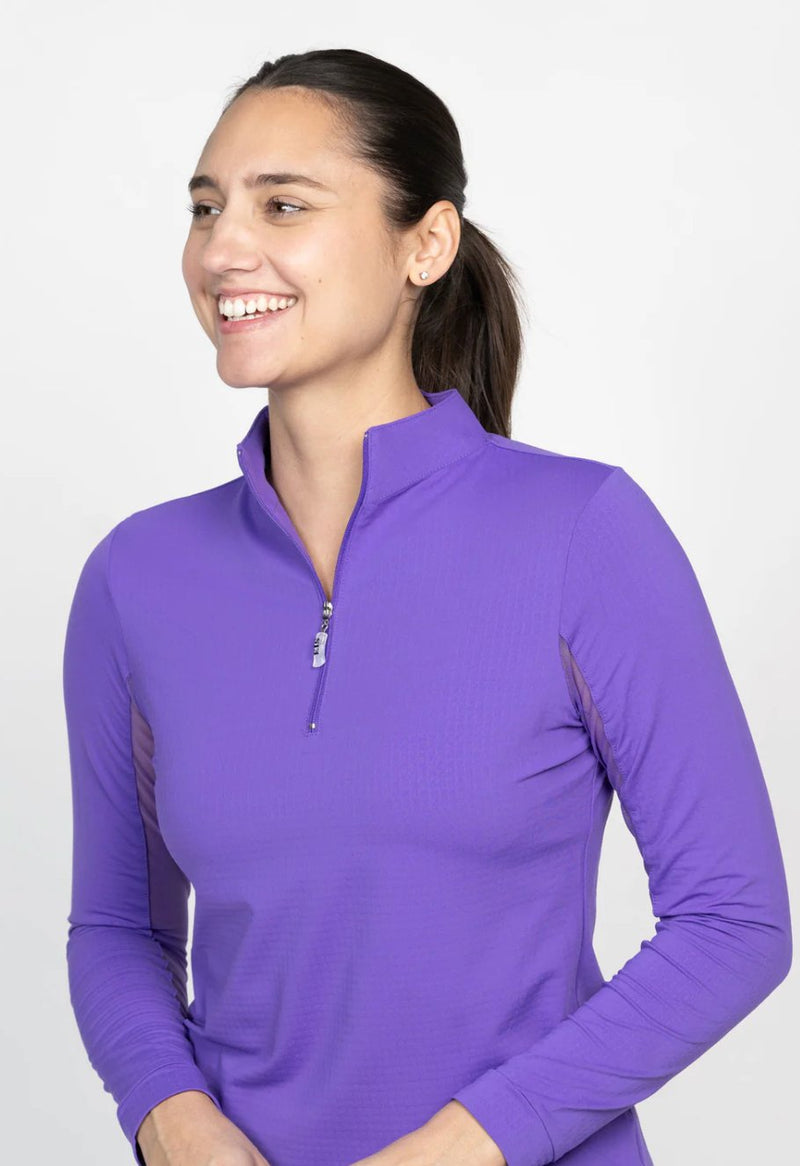 Equi In Style Sunshirt PURPLE - Rider's Tack.Apparel.Supply